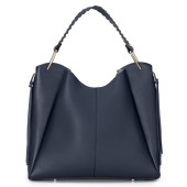 Geanta dama din piele naturala DiAmanti Abrianna Bleumarin D1532